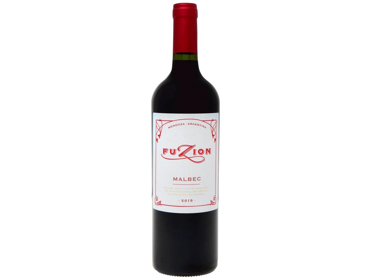 Vinho Tto Fuzion Malbec 750 Ml