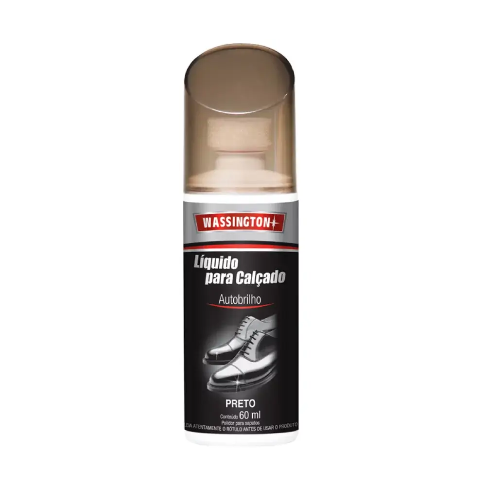 Liq P/calcado Wassington Preto 60ml