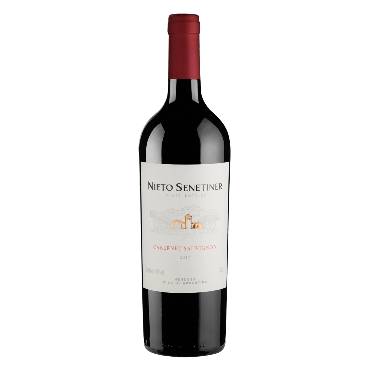 Vinho Argentino Tinto Seco Nieto Senetiner Cabernet Sauvignon Mendoza Garrafa 750ml