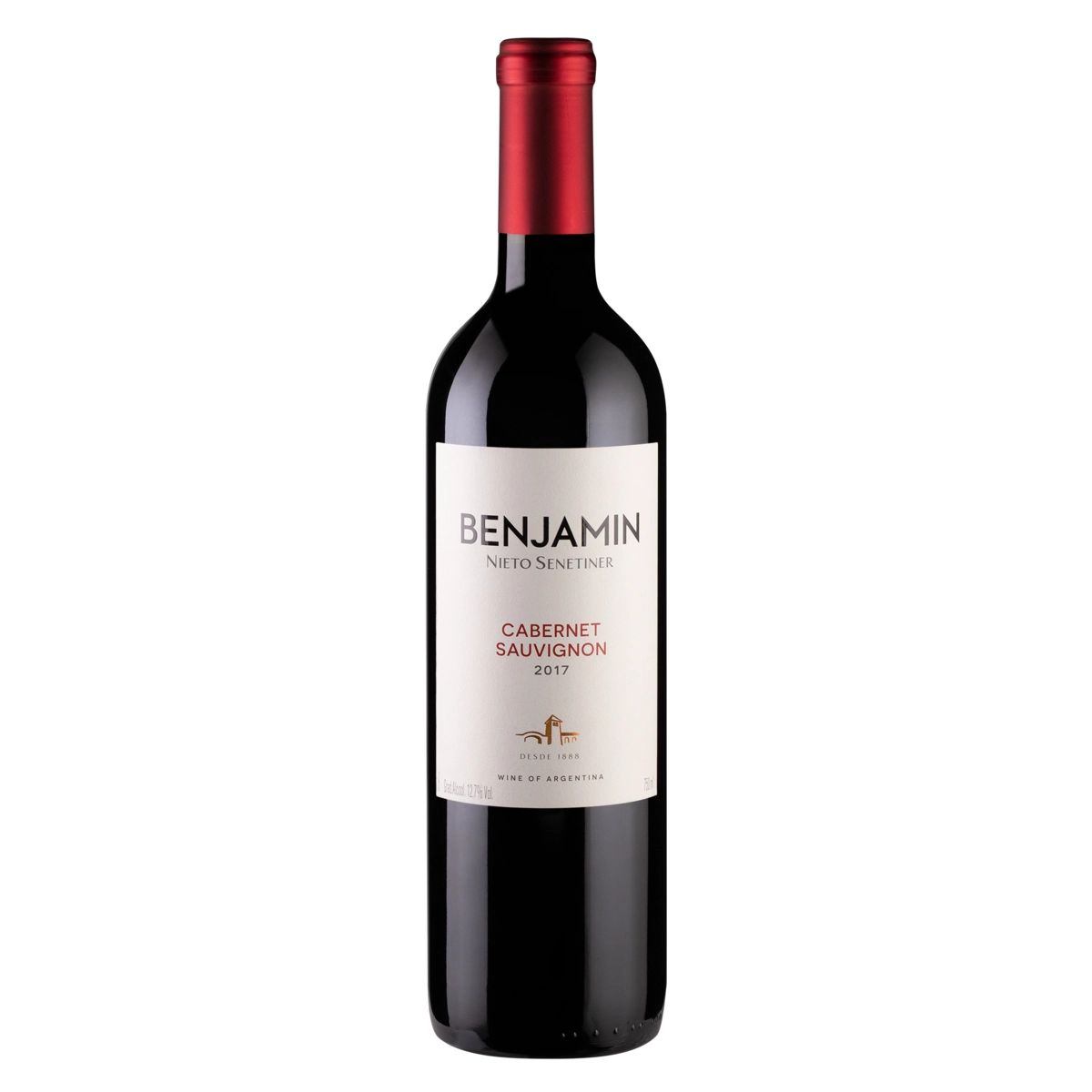 Vinho Argentino Tinto Seco Benjamin Nieto Senetiner Cabernet Sauvignon Garrafa 750ml
