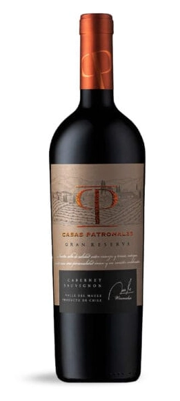 Vinho Tinto Gran Reserva Cabernet Sauvignon Casas Patronales 750ml