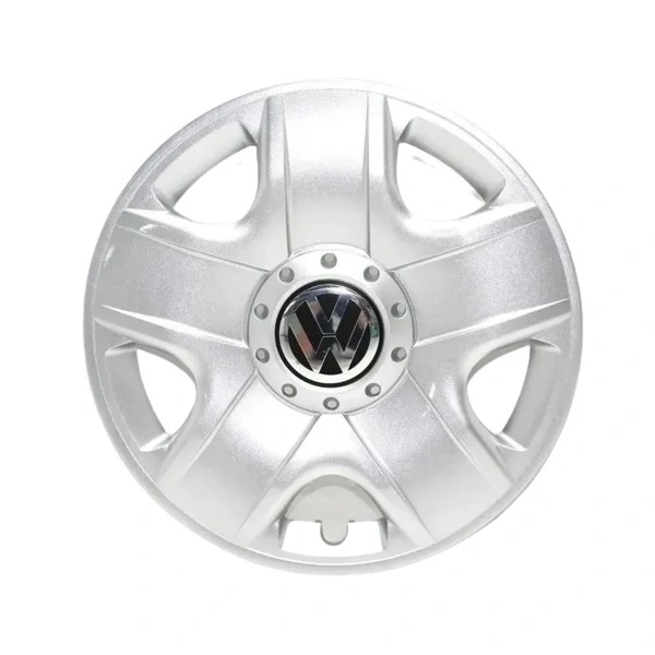 Calota Aro 15 Pol. Prata Fixação por Encaixe - VOLKSWAGEN 1JE601147AYSW