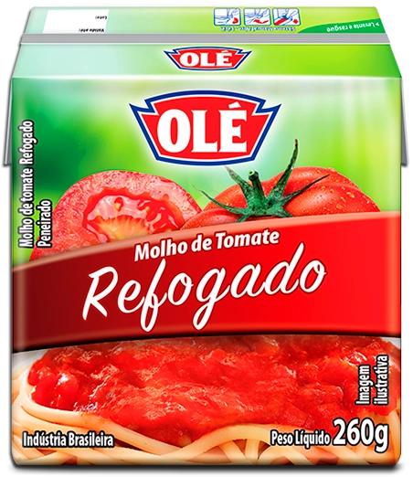 Molho Tomate Ole Refog Tp 260gr