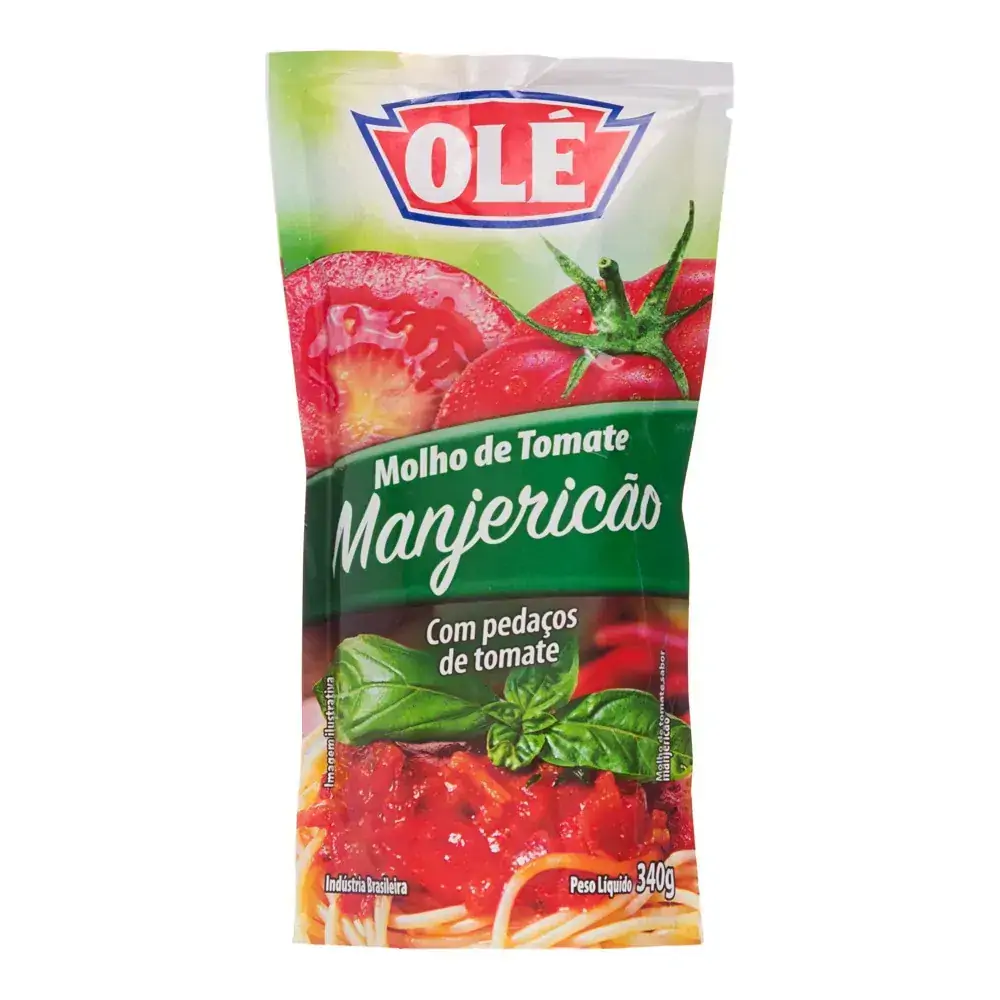 Molho De Tomate Ole Manjericao