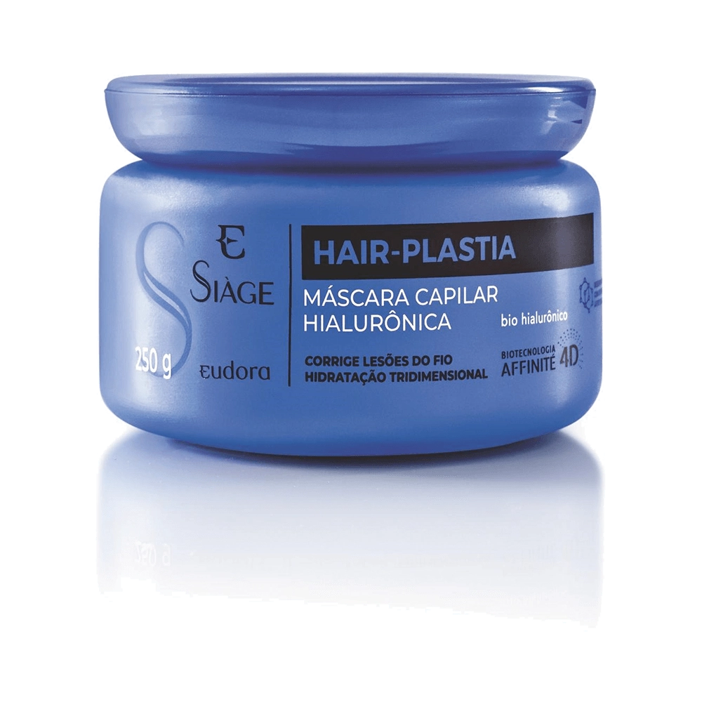 Máscara De Tratamento Eudora Siàge Hair Plastia Pote 250g
