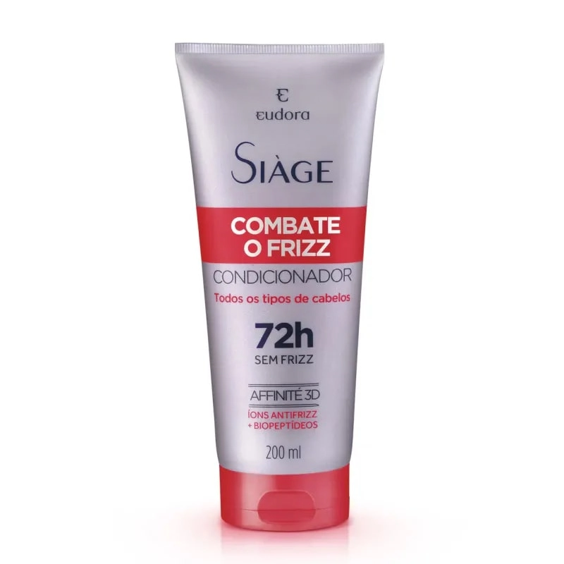 Condicionador Eudora Siàge Combate O Frizz Bisnaga 200ml