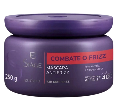 Máscara De Tratamento Eudora Siàge Combate O Frizz Pote 250g