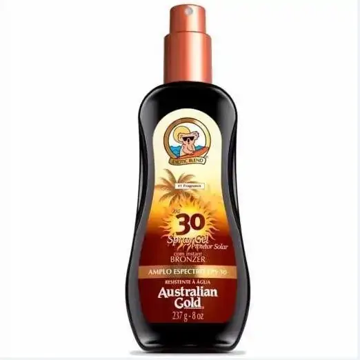 Protetor Solar Gel Fps 30 Australian Gold Exotic Blend Frasco 237g Spray