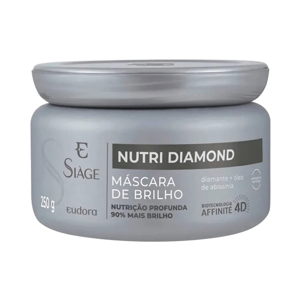 Máscara De Tratamento Eudora Siàge Nutri Diamond Pote 250g