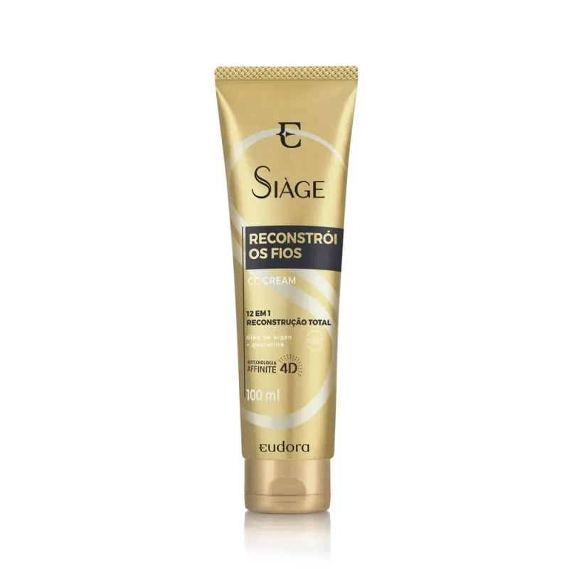 Cc Cream Eudora Siage Reconstroi 100ml