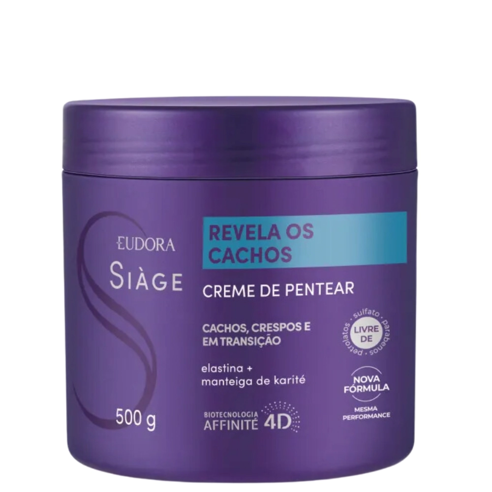 Siage Crem P Pentear Rvl Cach 500g Rpck