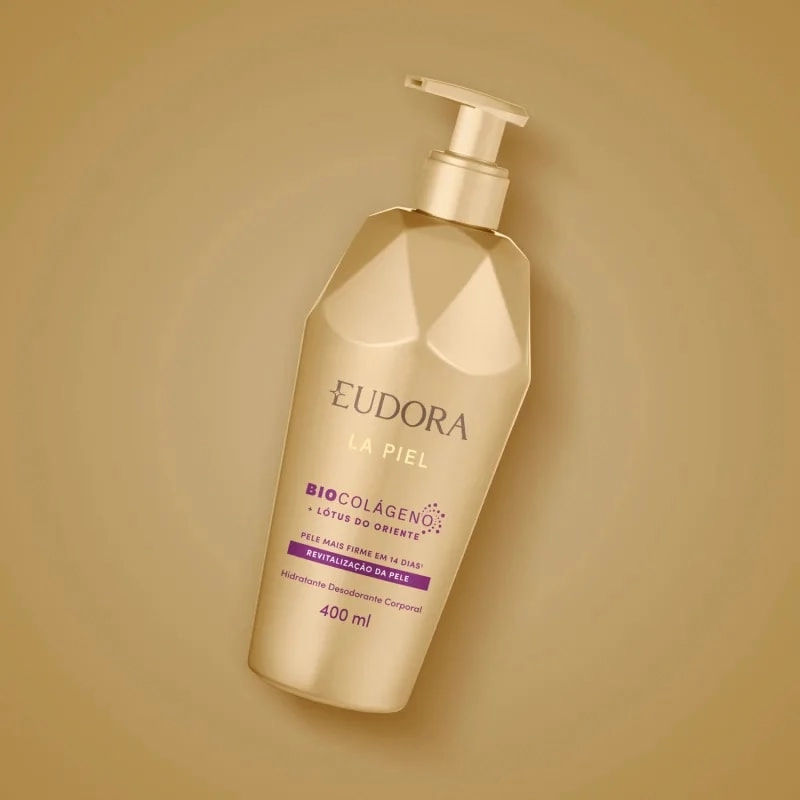 Hidratante Corporal Desodorante Lótus Do Oriente Eudora La Piel Frasco 400ml