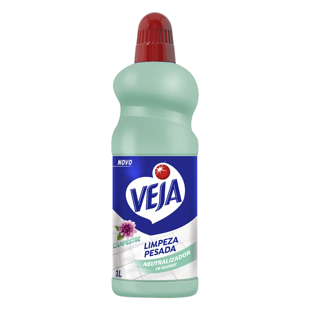 Limpador Limpeza Pesada Campestre Veja Frasco 1l