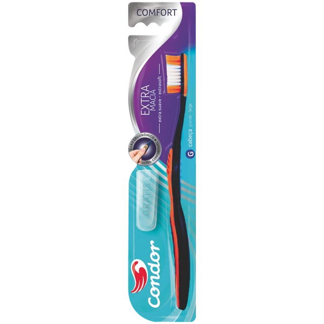 Escova Dental Extramacia Condor Comfort Cabeça G