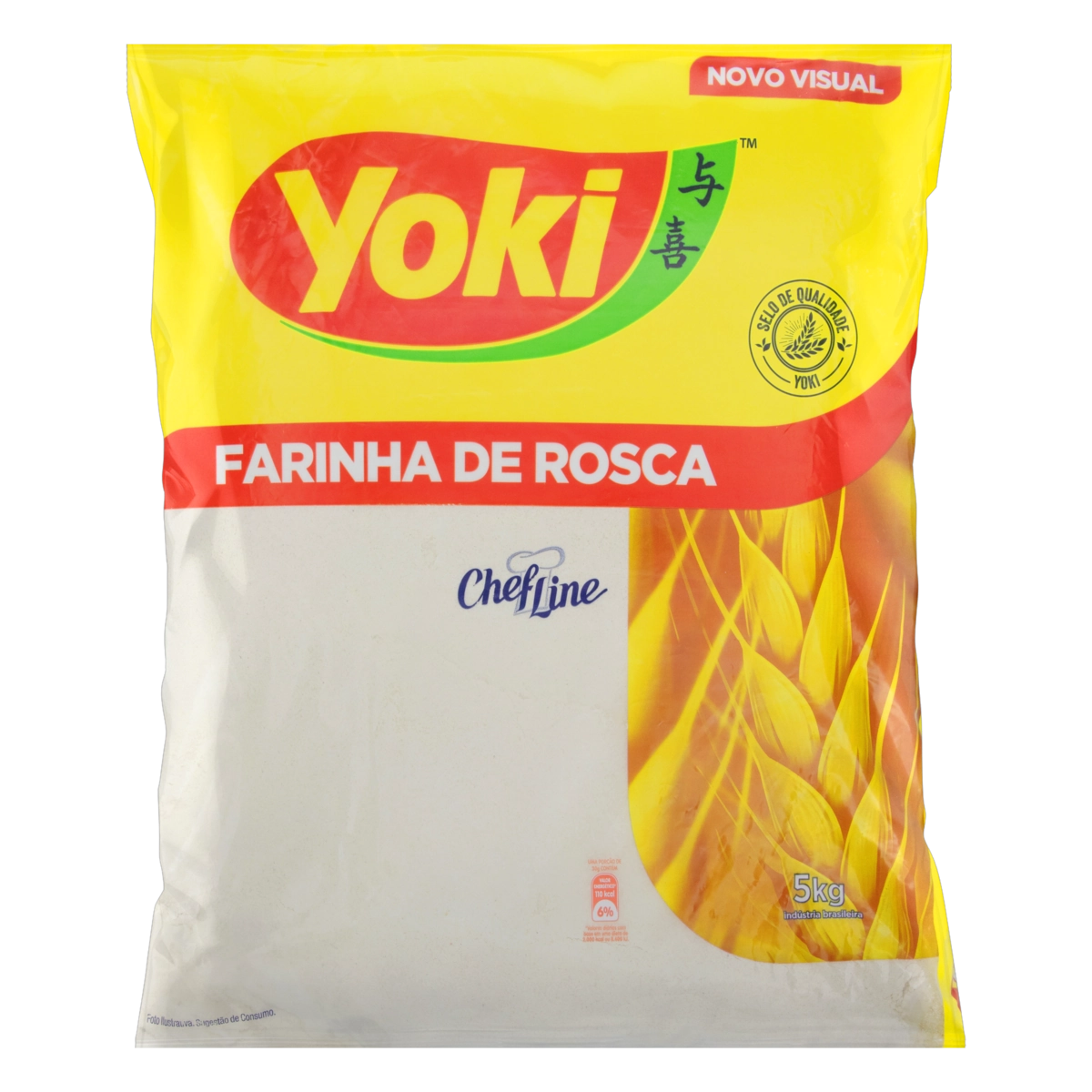 Farinha De Rosca Yoki Chef Line Pacote 5kg