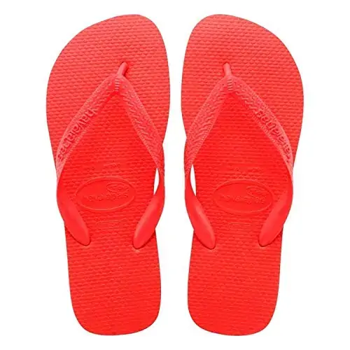 Sandalia Havaiana Top Vermelho Rubi