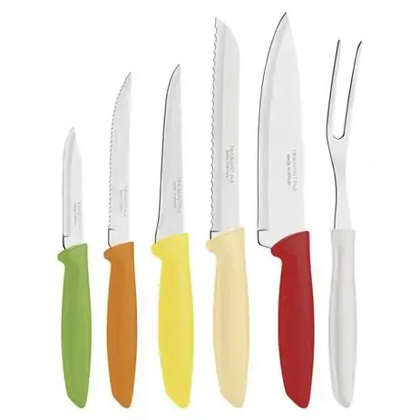 Conj.facas Tram.inox 6pcs Plenus Misto