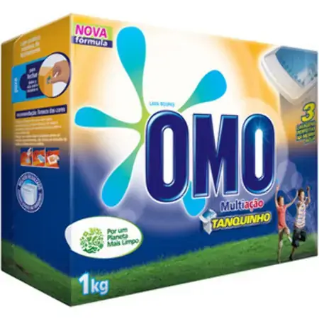 Em Pó Omo Multiação Tanquinho 1 Kg