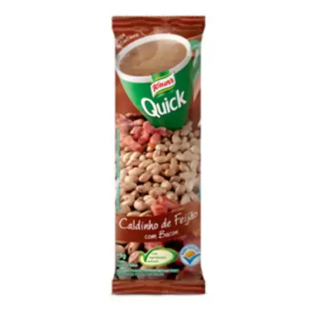Sopa Knorr Quick Caldinho De Feijão Com Bacon