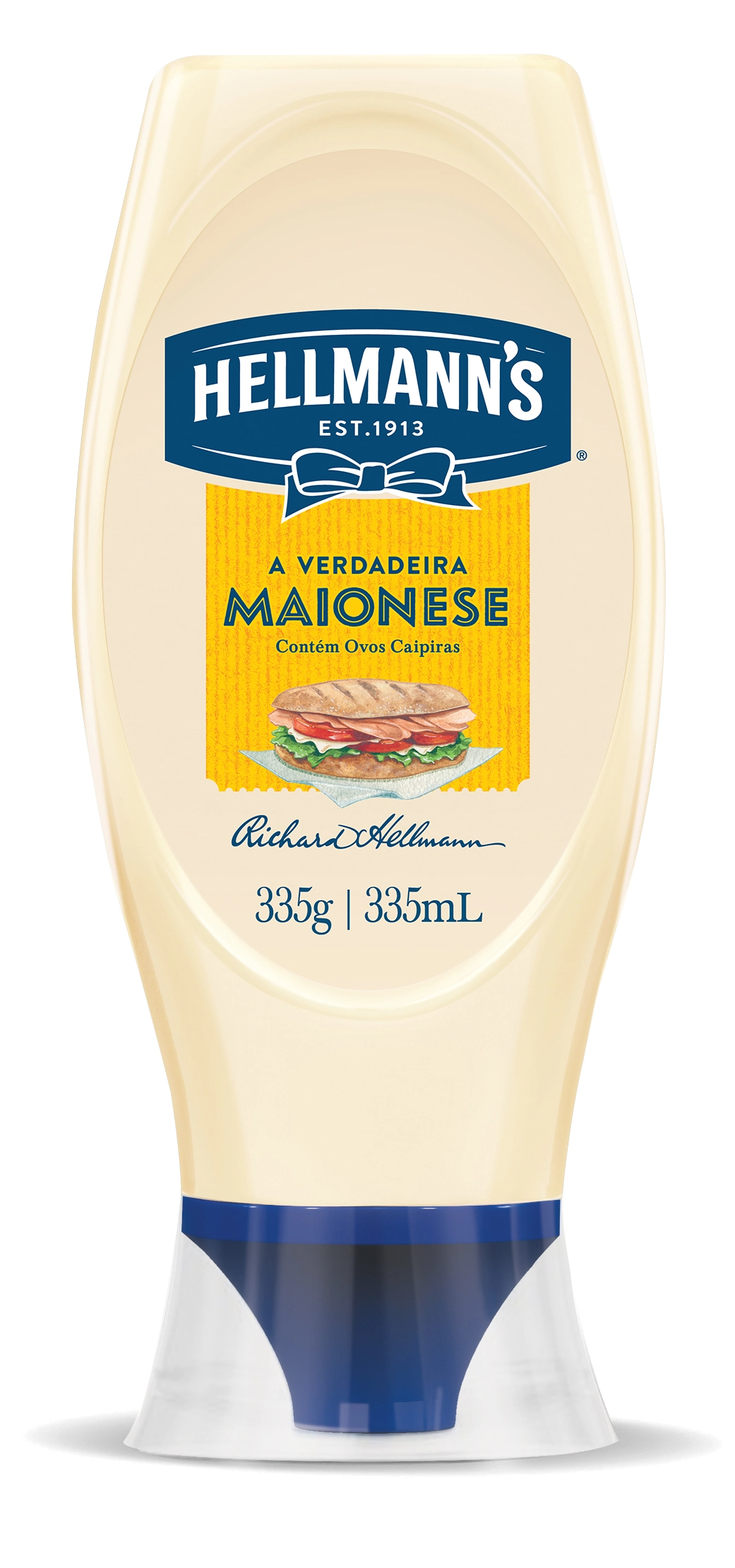 Maionese Nba Golden State Warriors Hellmanns Squeeze 335g