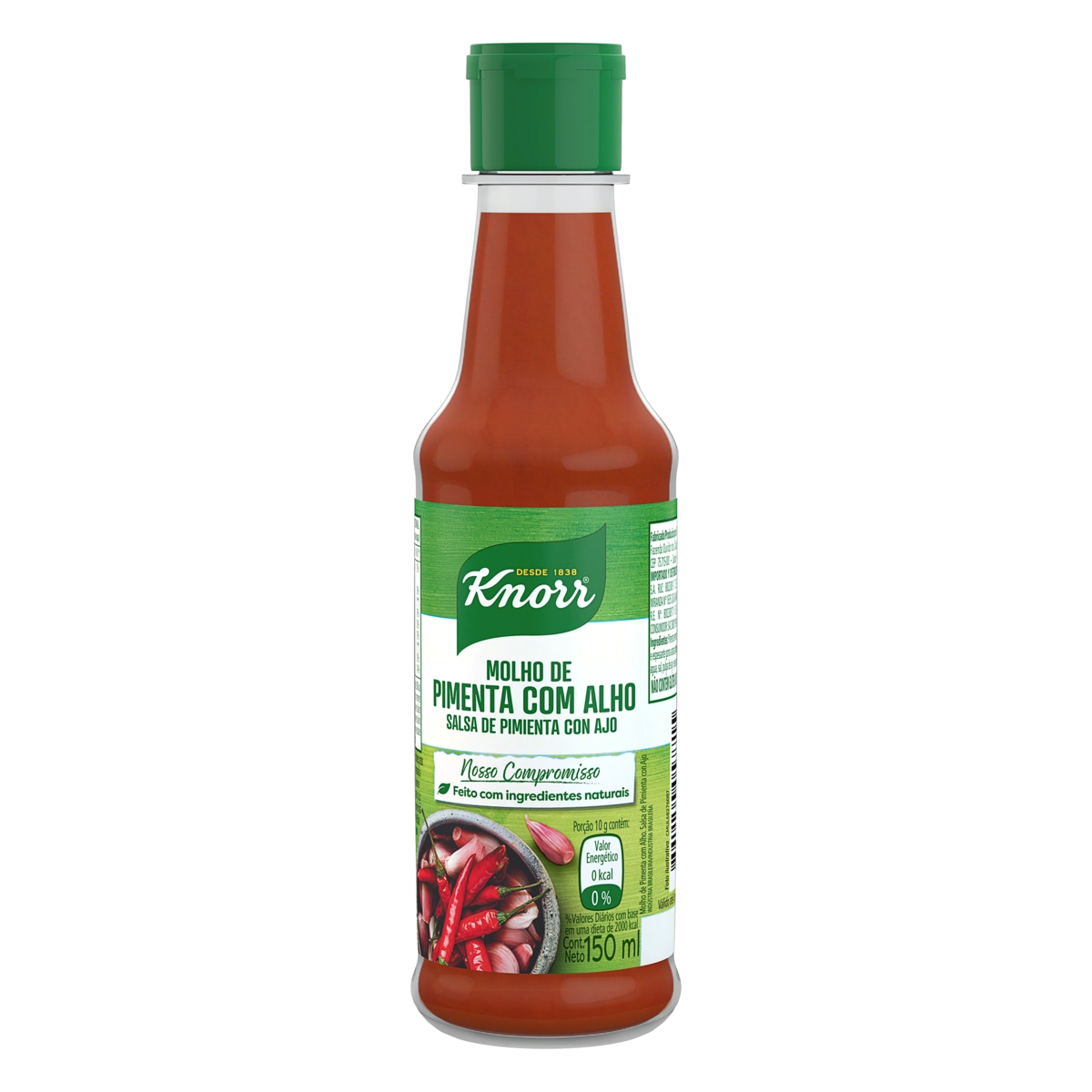 Molho De Pimenta Com Alho Knorr Vidro 150ml