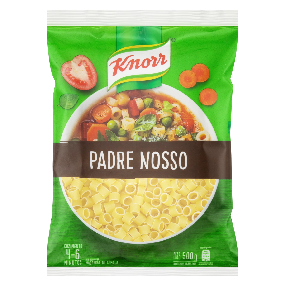 Macarrão De Sêmola Pai Nosso Knorr Pacote 500g
