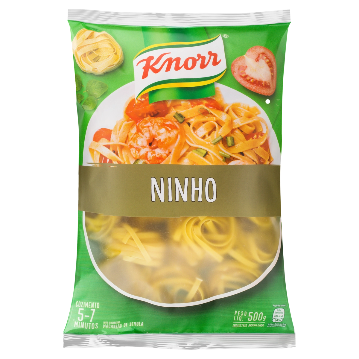 Macarrão De Sêmola Ninho Knorr Pacote 500g