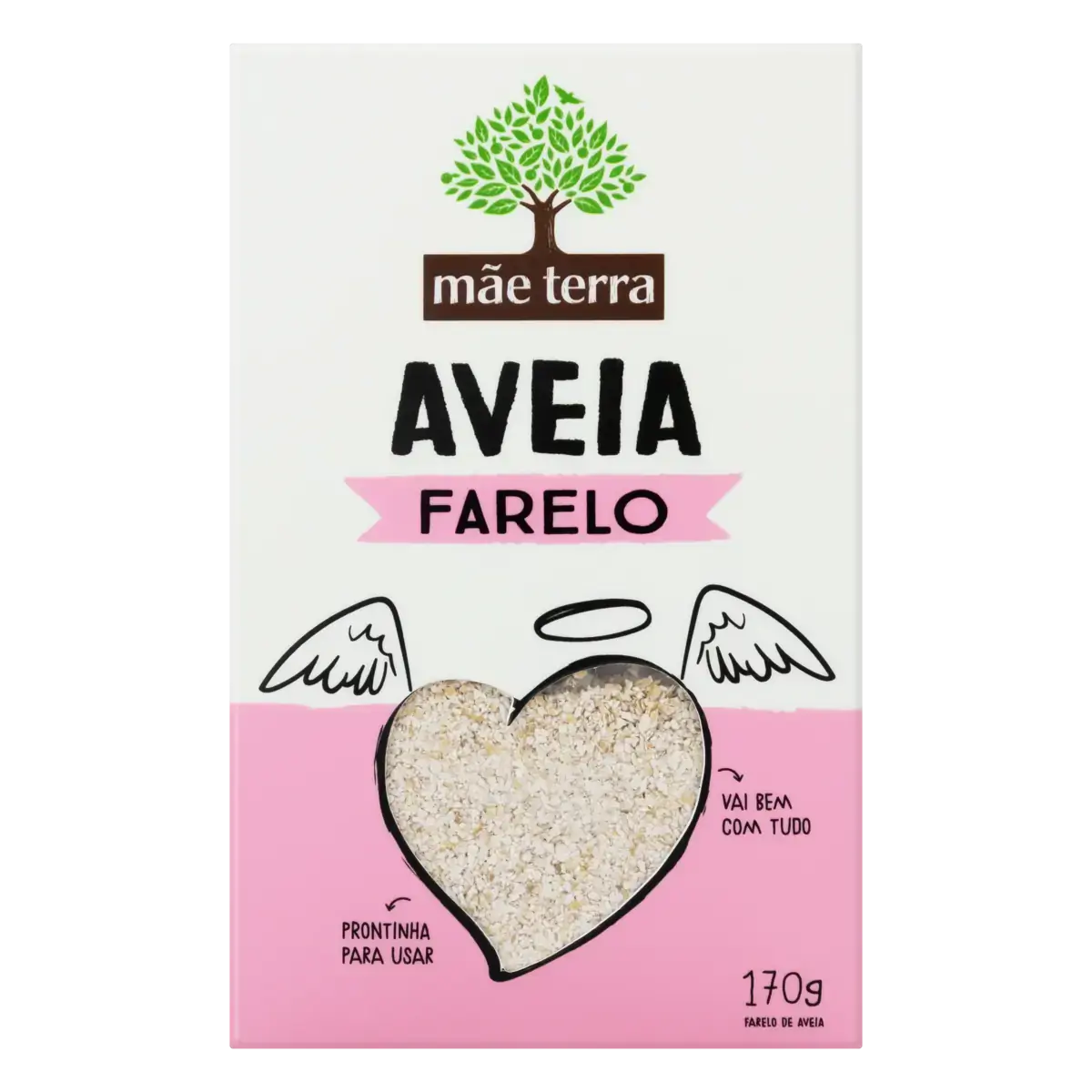 Farelo De Aveia Orgânica Mãe Terra Caixa 170g
