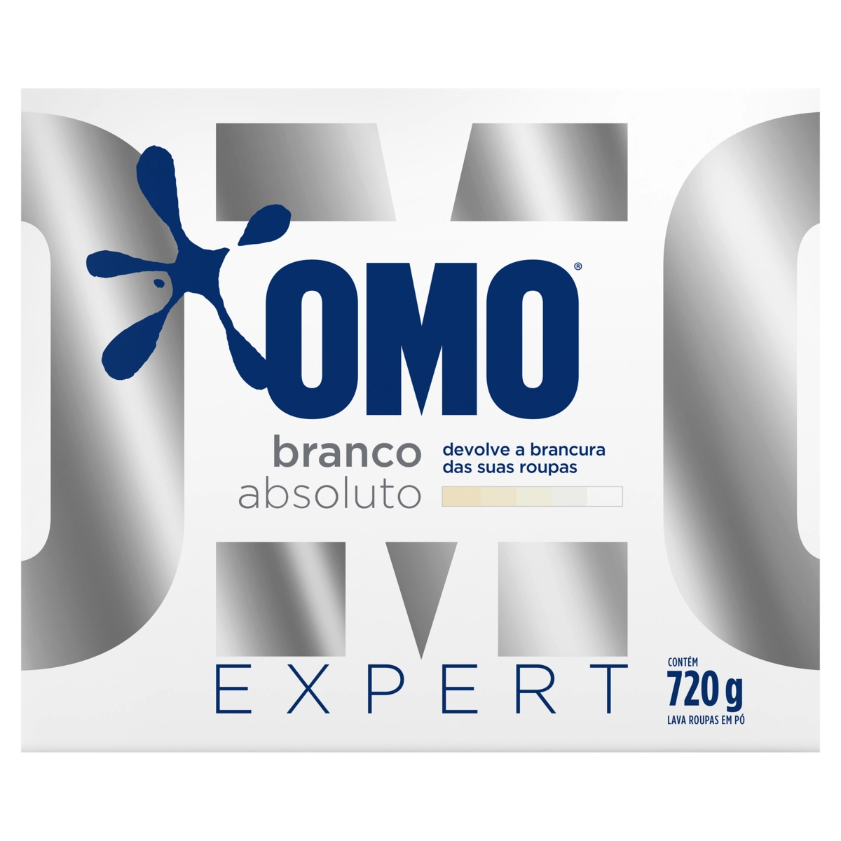 Lava Roupas Pó Roupas Brancas Omo Expert Caixa 720g