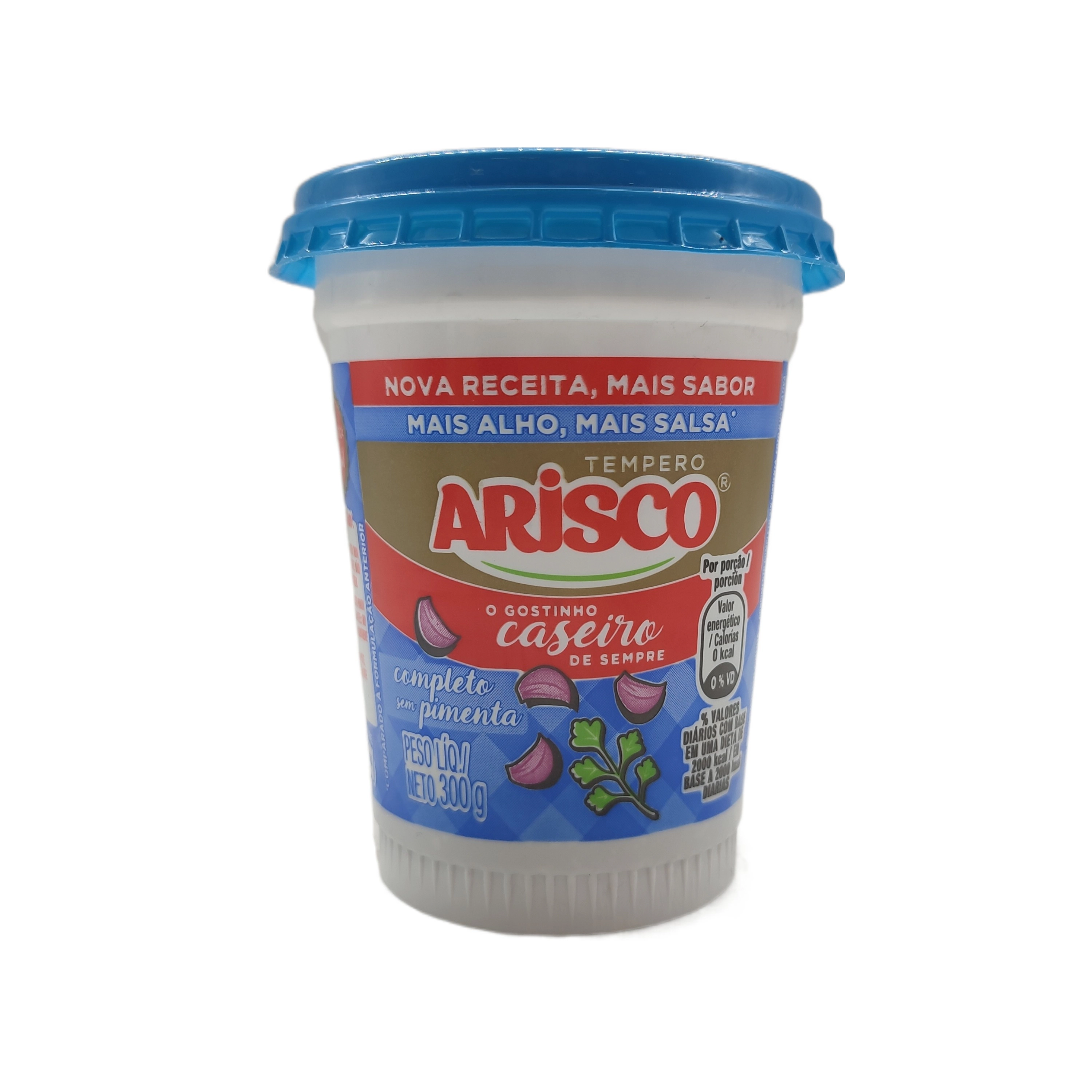 Tempero Completo Sem Pimenta Arisco Pote 300g
