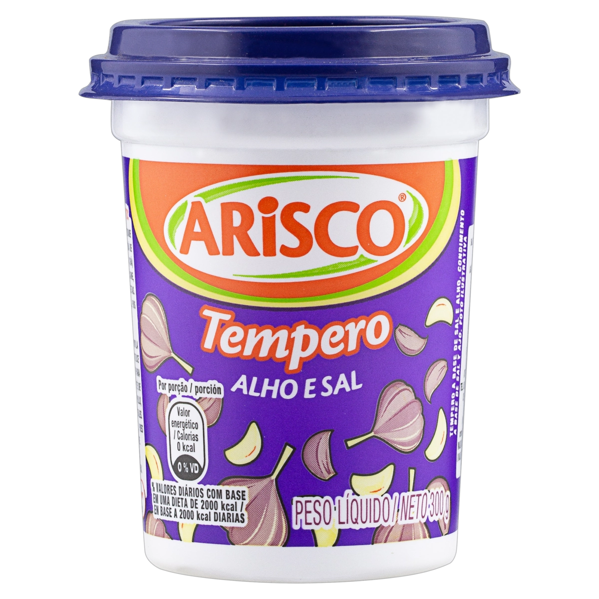 Tempero Alho E Sal Arisco Pote 300g