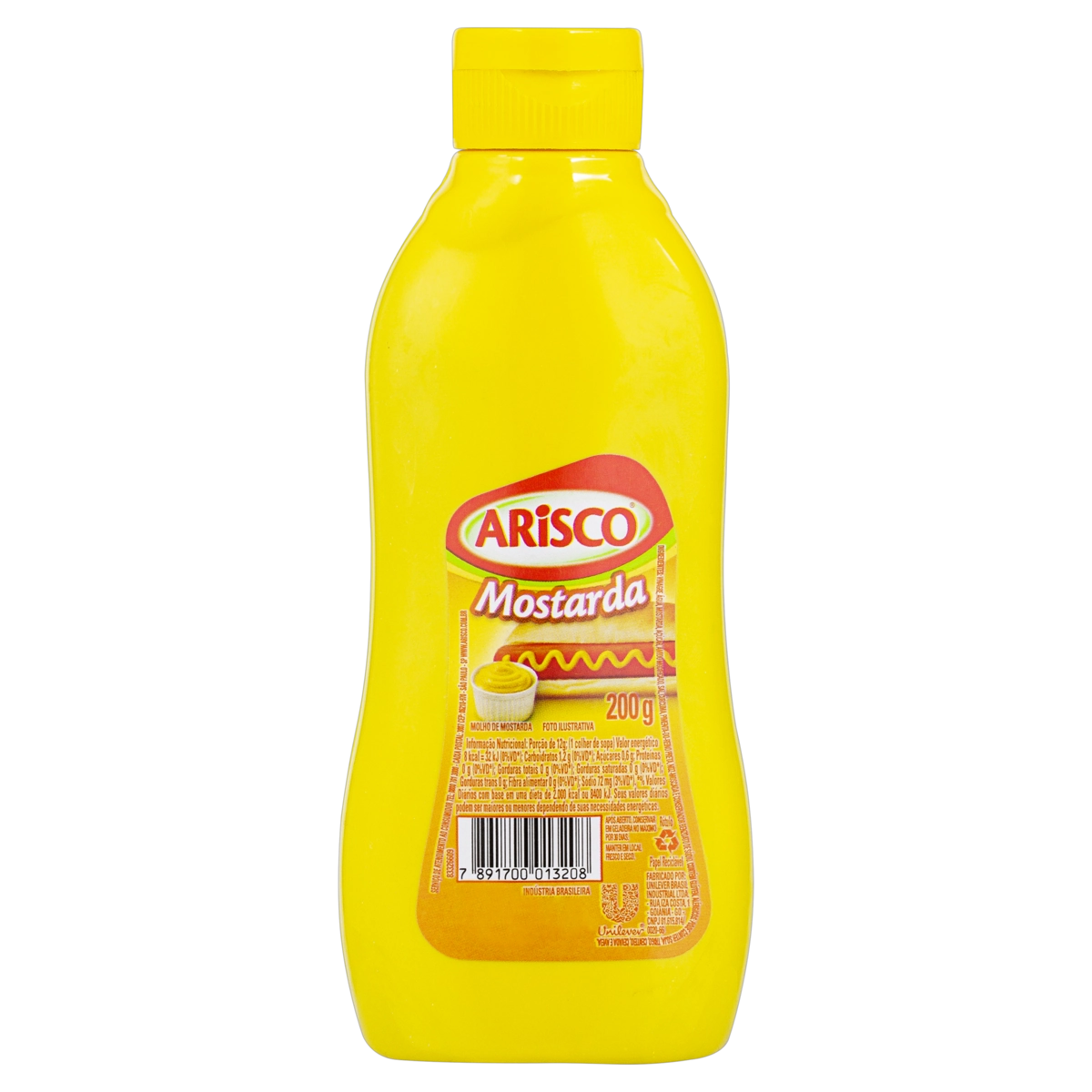 Mostarda Arisco Squeeze 200g