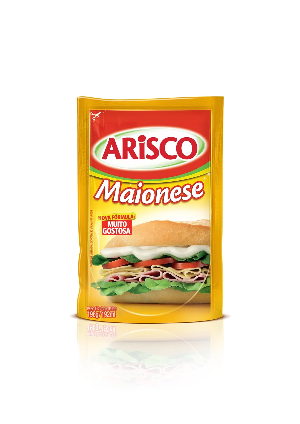 Maionese Arisco Sachê 196g