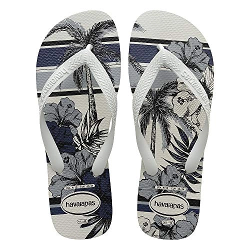 Sandalia Havaianas Aloha 39/40 Bco/bco/bco