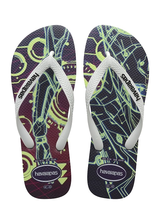 Sandalia Havaianas 4 Nite 25/26 Preto/bco