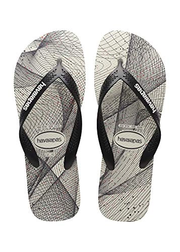 Sandalia Havaianas Aero Graphic 41/42 Bco/preto/bco