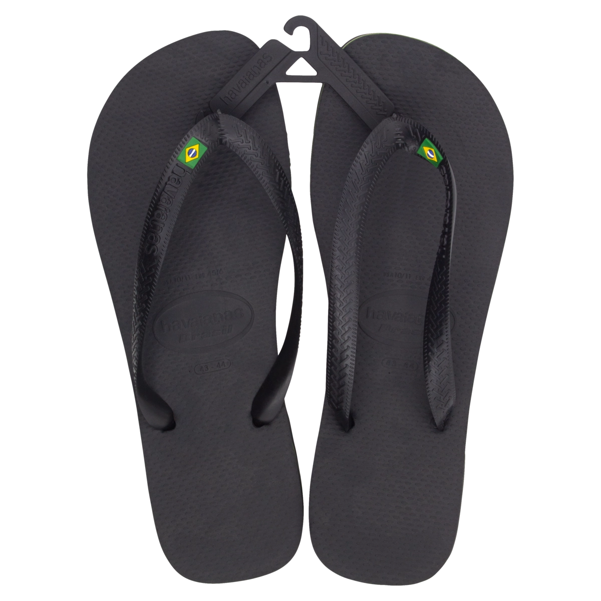 Chinelo Preto Brasil Havaianas N° 43/44