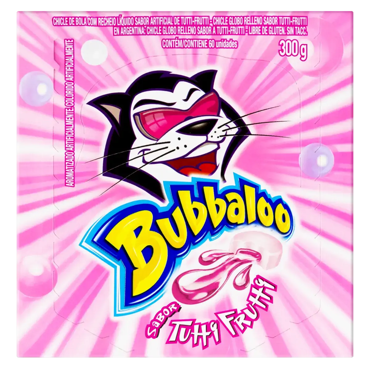 Chicle Bubbaloo Tutti Frutti 60un