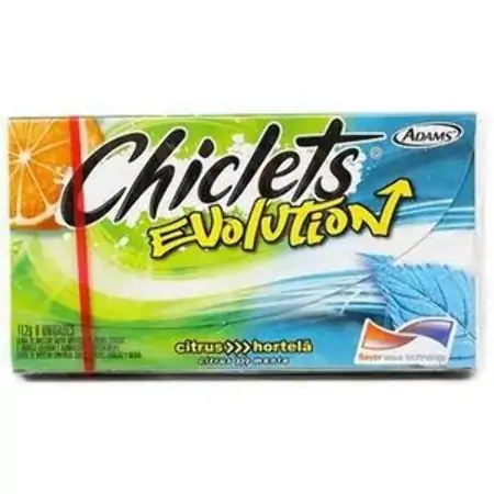 Chiclets Citrus E Hortelã Evolution