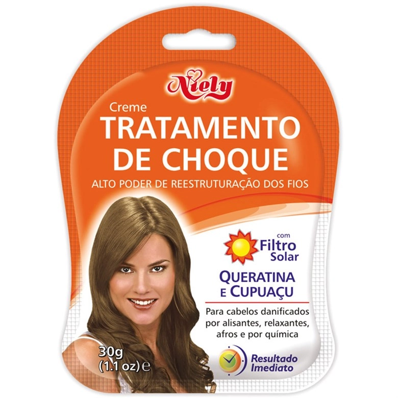 Sache Tratamento Niely Gold 30g Tratamento De Choque Queratina Unit