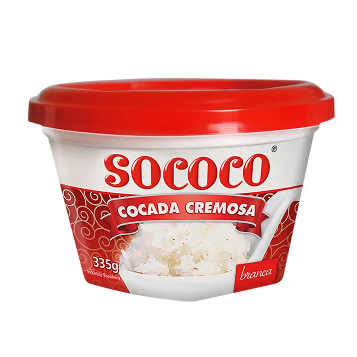 Cocada Branca Cremosa Sococo Pote 335g