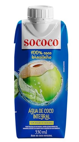água De Coco Integral Sococo Caixa 330ml