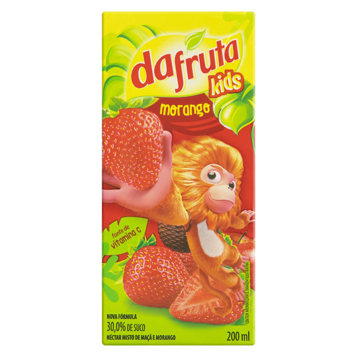 Néctar Morango Dafruta Kids Caixa 200ml