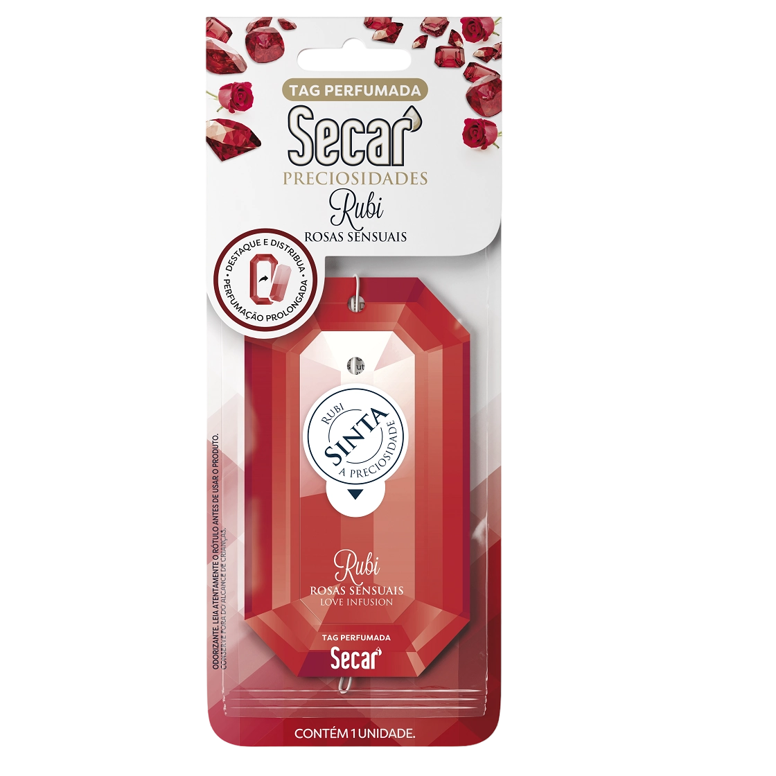 Tag Secar Perfumada Rubi R.sensuais Un