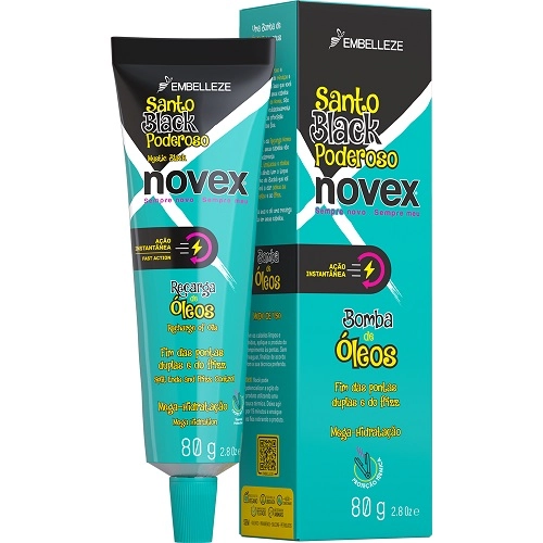 Recarga De Oleos Novex Meus Cachos 80g Santo Black