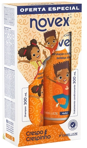 Kit Novex Sh Cond 300ml Crespo Crespinho