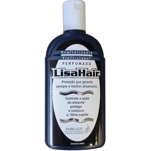 Alisante Capilar Lisahair 300ml Neutralizante Com Perfume Unit