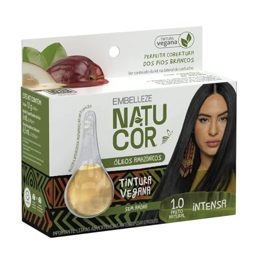 Tint Natucor Film Oleos Amazonicos 1.0 Preto Natural