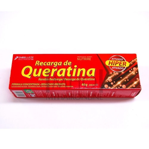 Brazilian Hair Tratment Keratin Recharge Recarga De Queratina By Embelleze 2.82 Oz