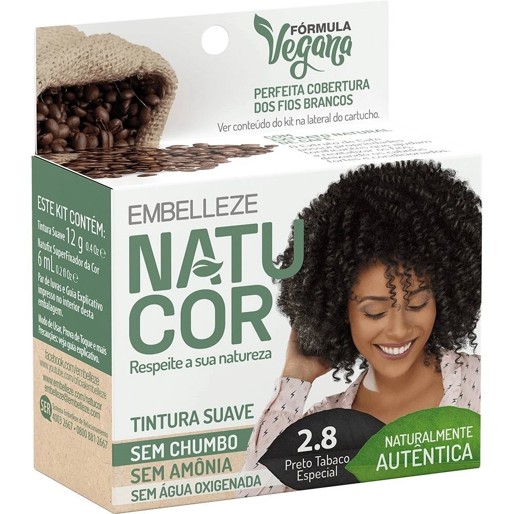 Tint Natucor Film 2.8 Cafe Forte 12gr